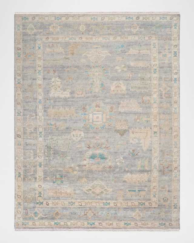 Tilman Hand-Knotted Rug, 5' x 8'